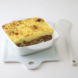 Parmentier de canard fondant au Roquefort Société