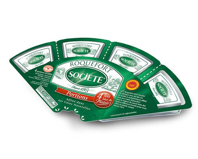 Roquefort AOP Société 1863 Portions