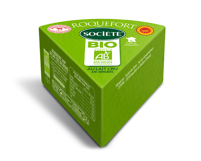 Roquefort AOP Société Bio 220g au rayon Coupe